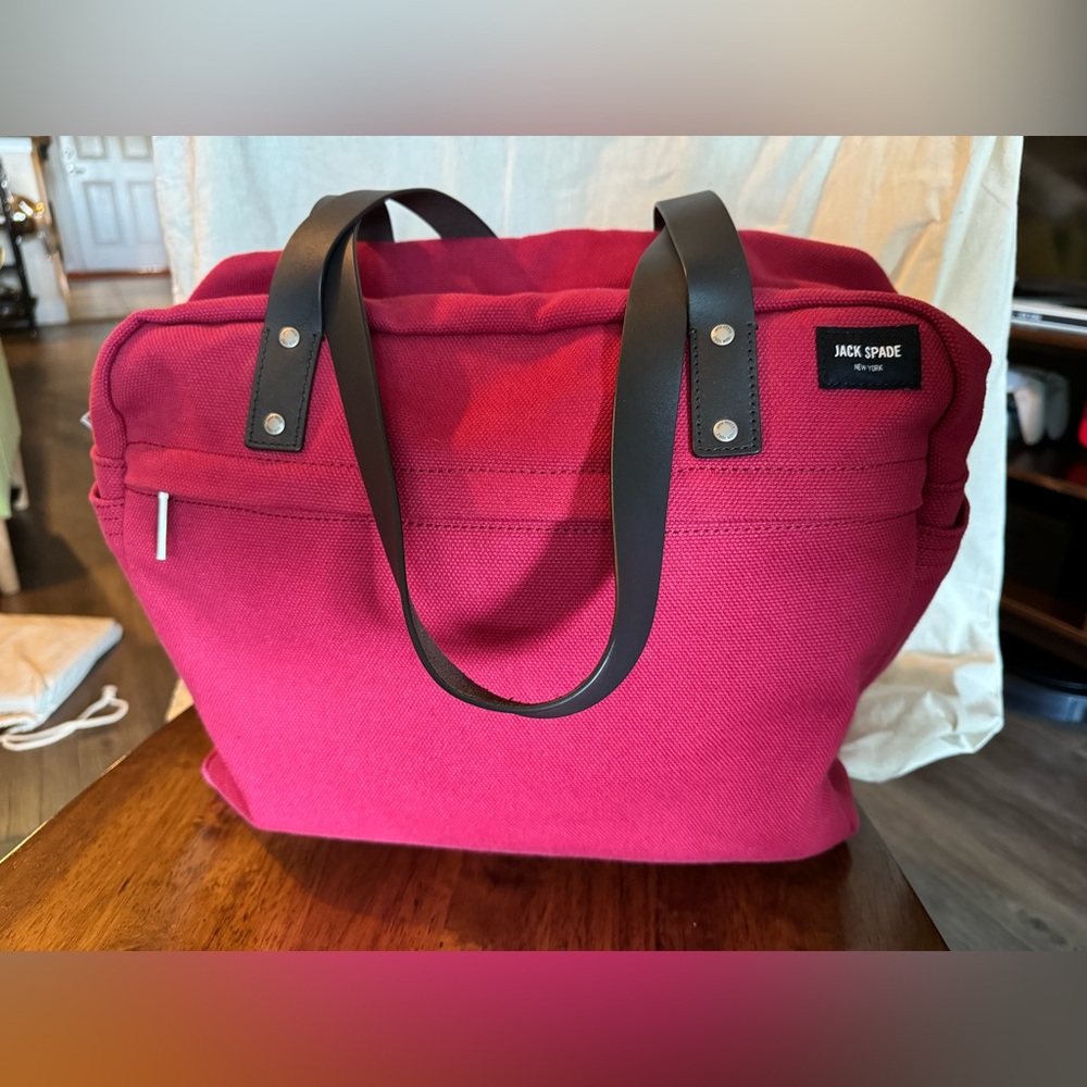 JACK SPADE - Industrial Canvas shoulder bag - dust cover included